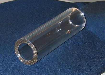 Polished sapphire tube